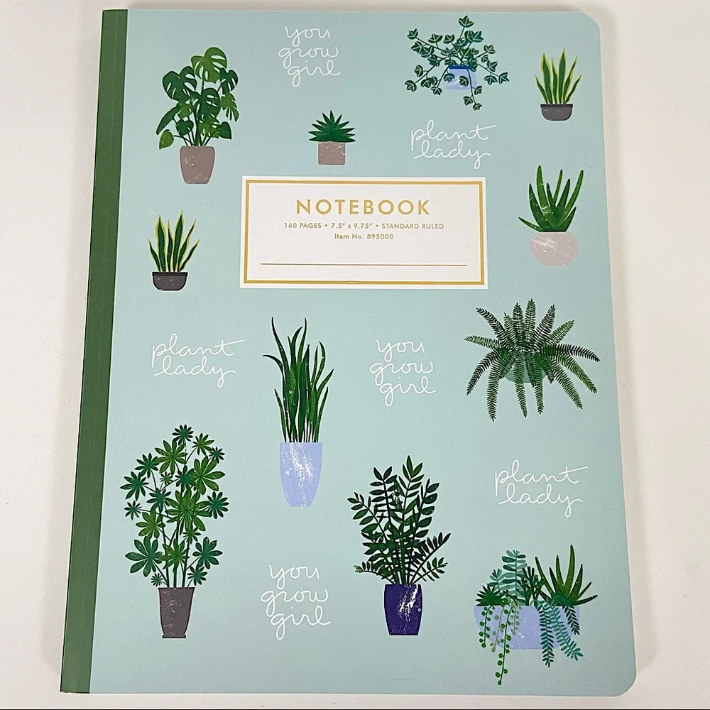 Fringe You Grow Girl Plant Lady Notebook